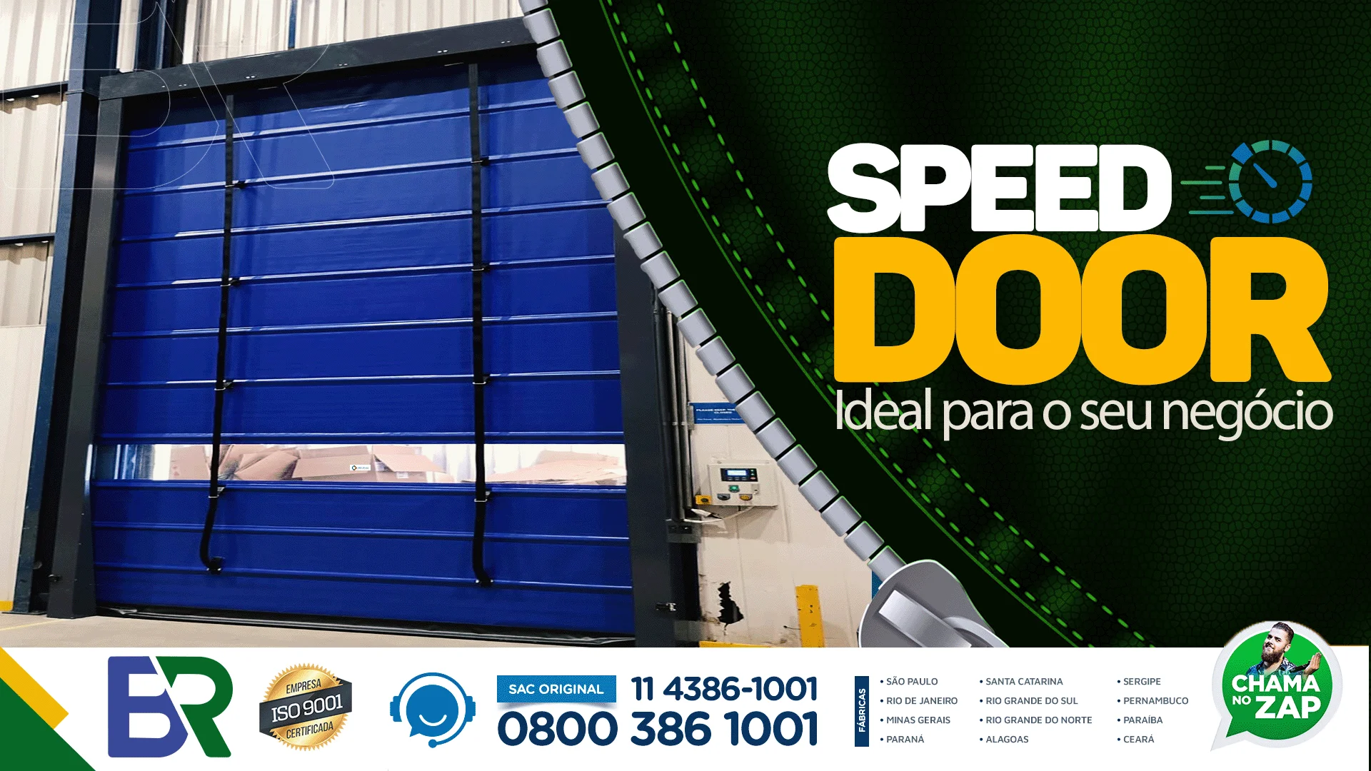 Speed door é ideal para o seu negócio?