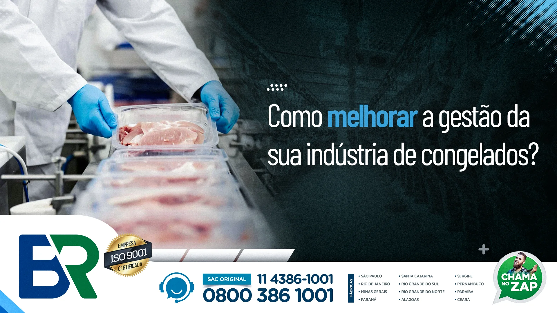 Indústria de congelados: Como melhorar a gestão?