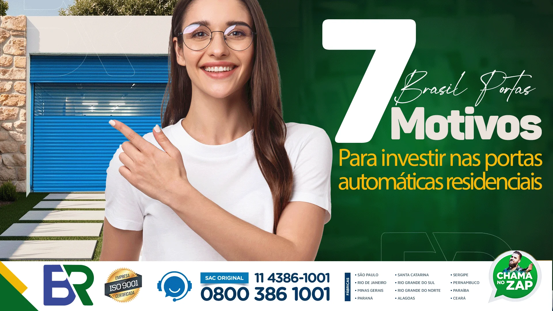Portas automáticas residenciais