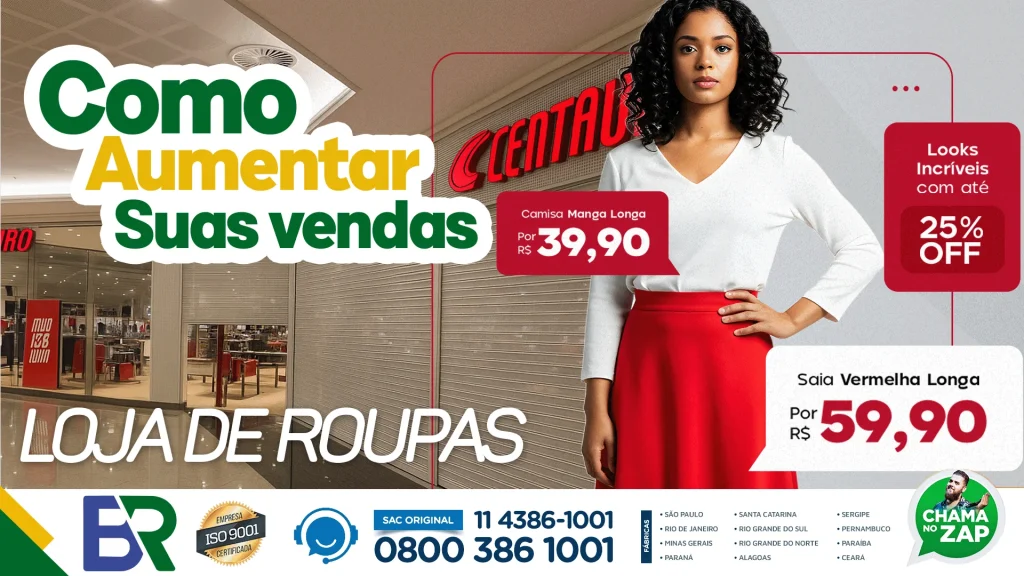 aumentar as vendas da sua loja de roupas