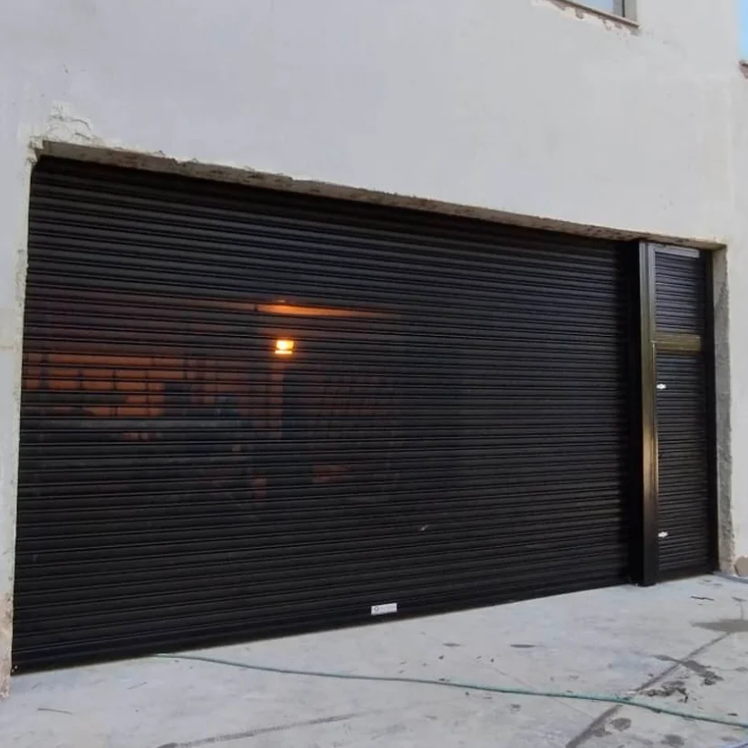 trava lâmina para porta de enrolar