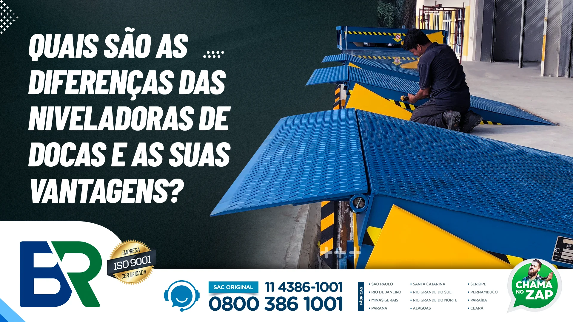 Quais são as diferenças das niveladoras de docas e as suas vantagens?