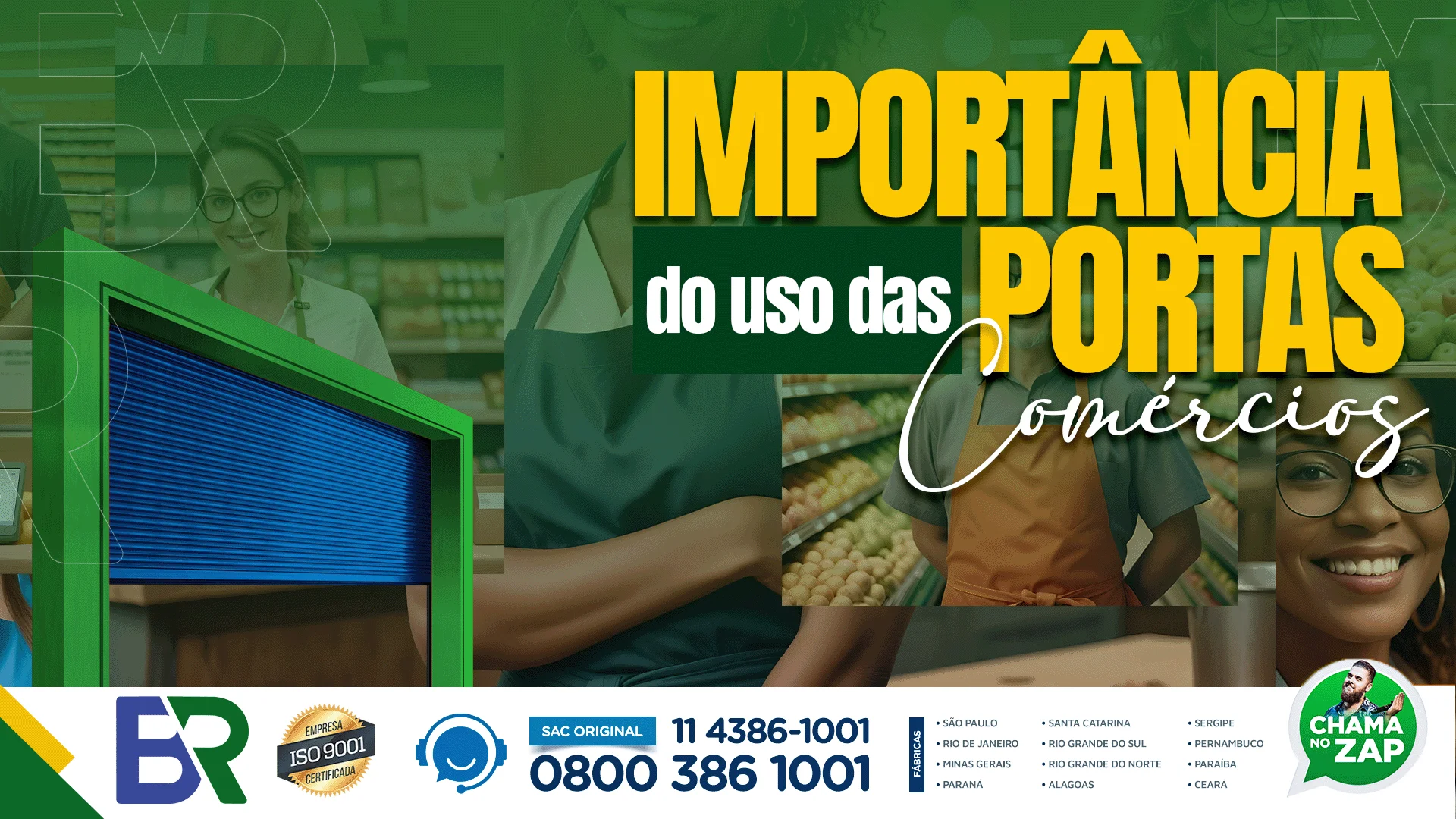portas Brasil Portas em comércios