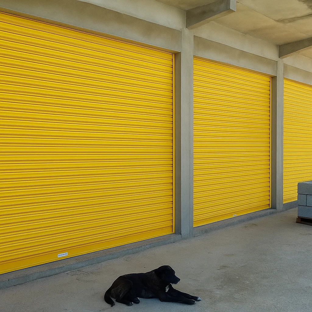 portas de enrolar para comércio