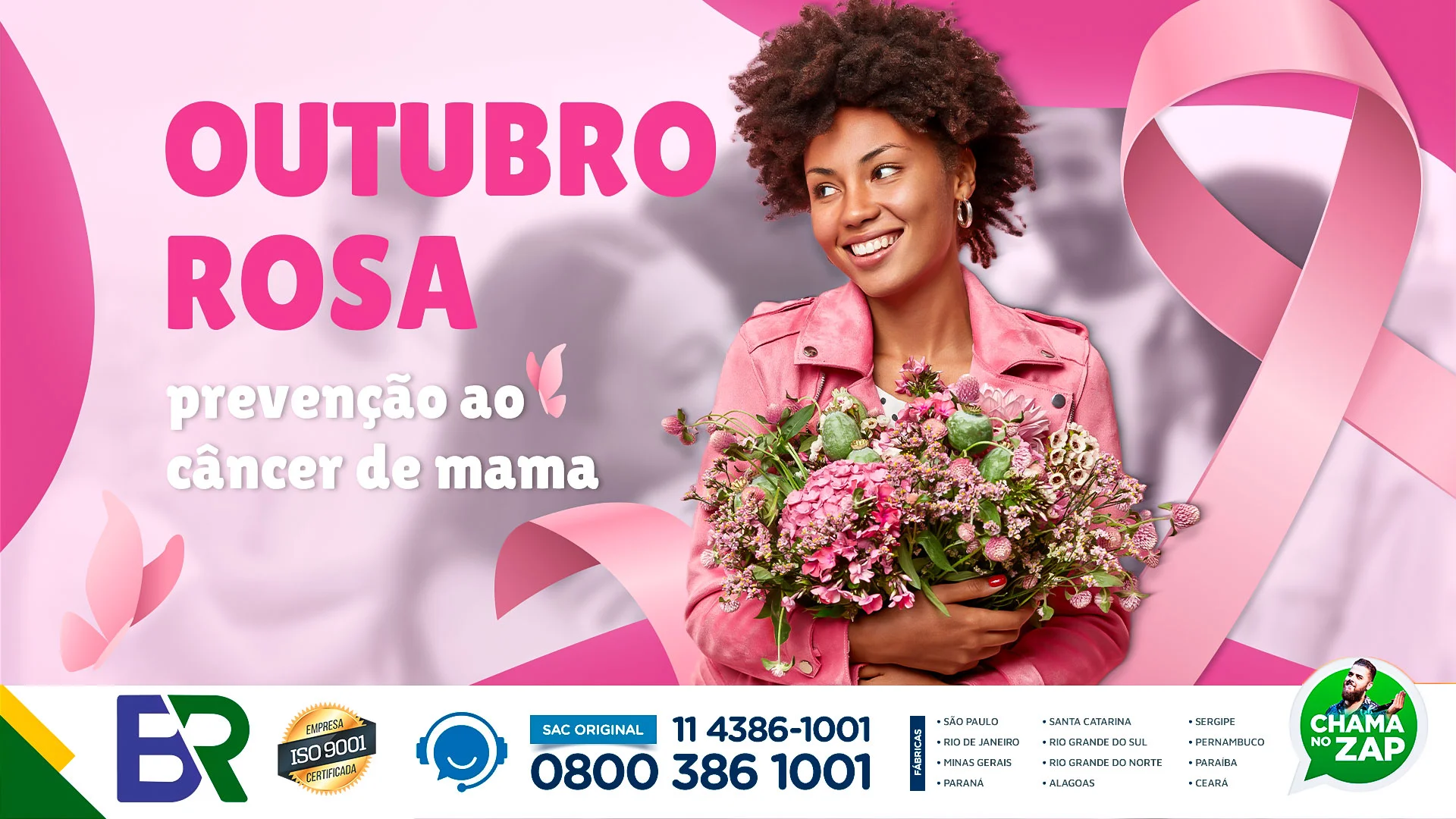 Outubro Rosa: prevenção ao câncer de mama