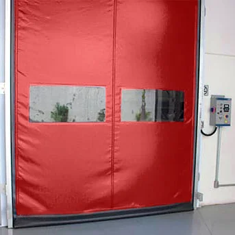 Portas automáticas em indústrias