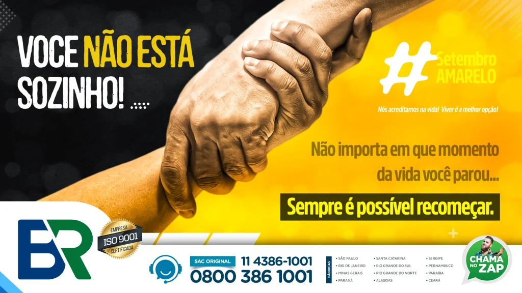 Setembro amarelo Brasil Portas
