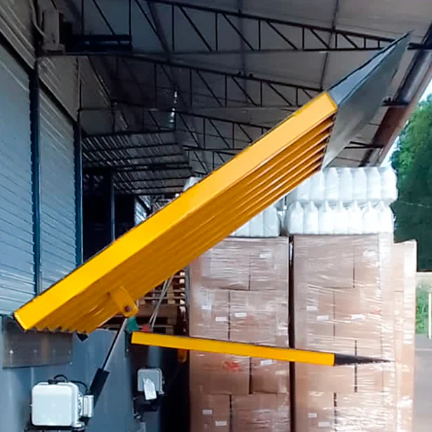 niveladora de doca embutida