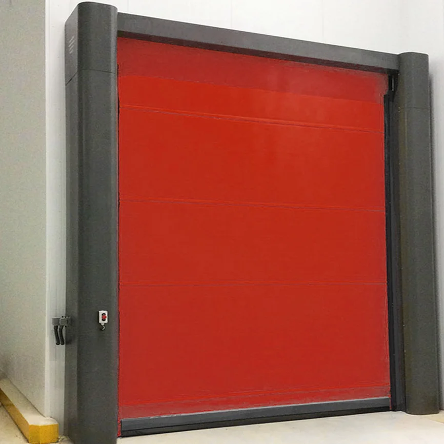 porta rápida x porta seccionada