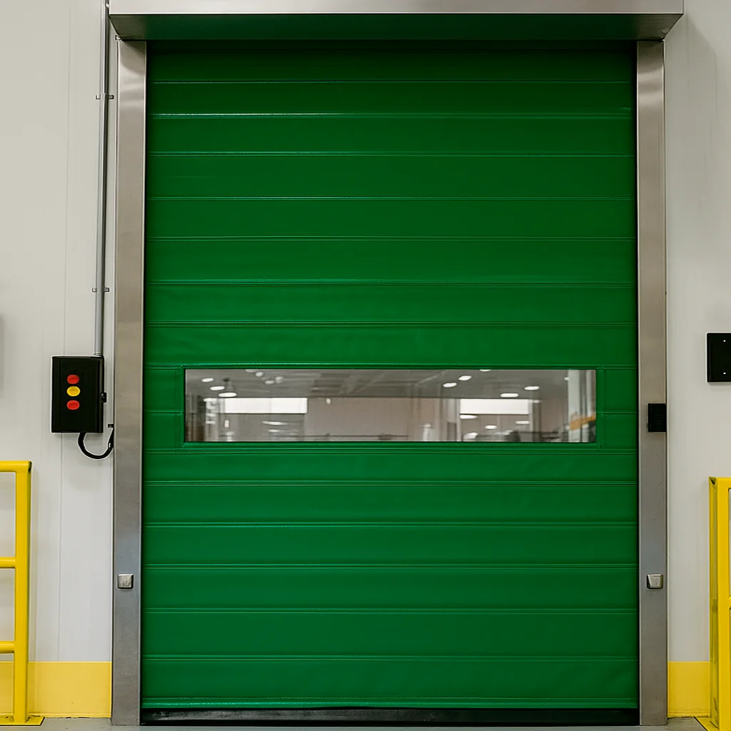 portas rápidas em frigoríficos