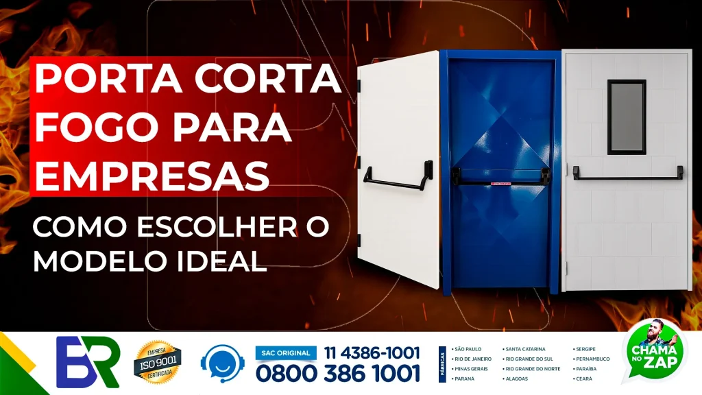 Portas Corta Foga para empresas