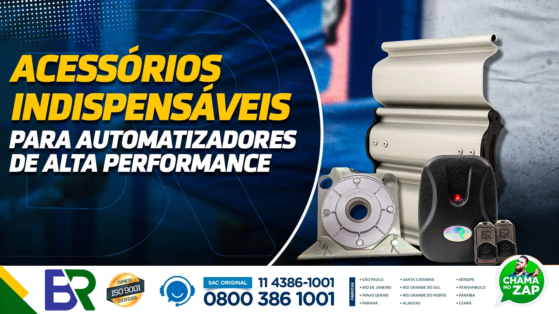 Acessórios indispensáveis para automatizadores de alta performance