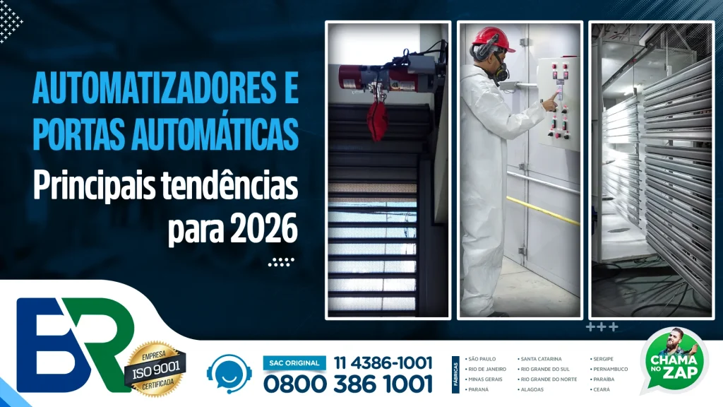 tendências portas automáticas 2026
