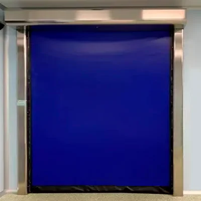 Porta rápida em ambientes hospitalares