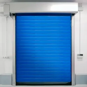 Porta rápida em ambientes hospitalares