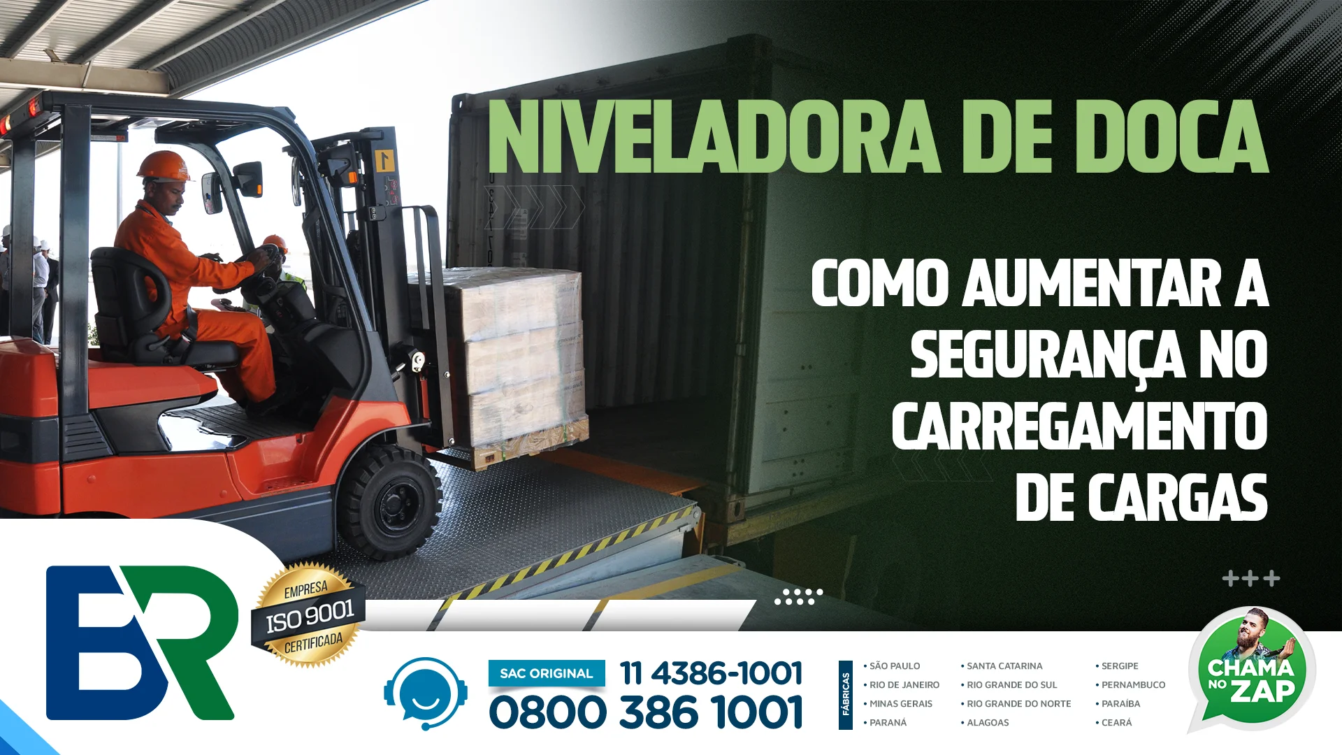 Niveladora de doca: como aumentar a segurança no carregamento de cargas