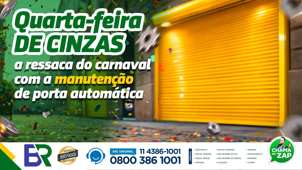 Manutenção de portas automáticas