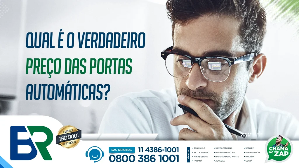 portas automáticas preço