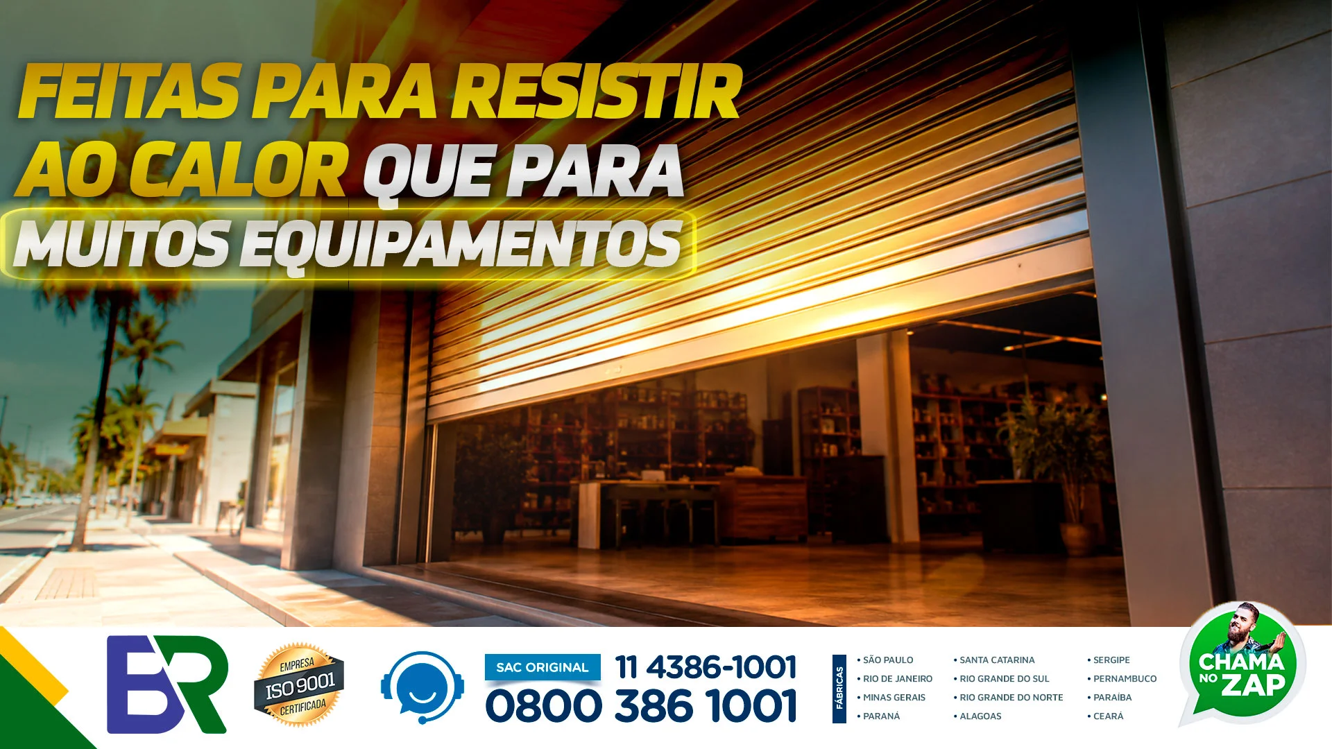 portas automáticas Nordeste