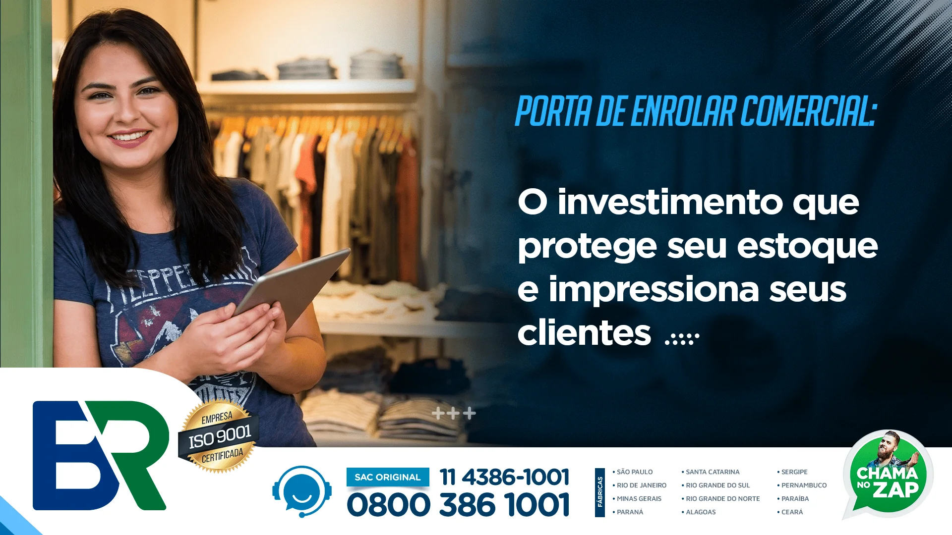investimento em porta automática